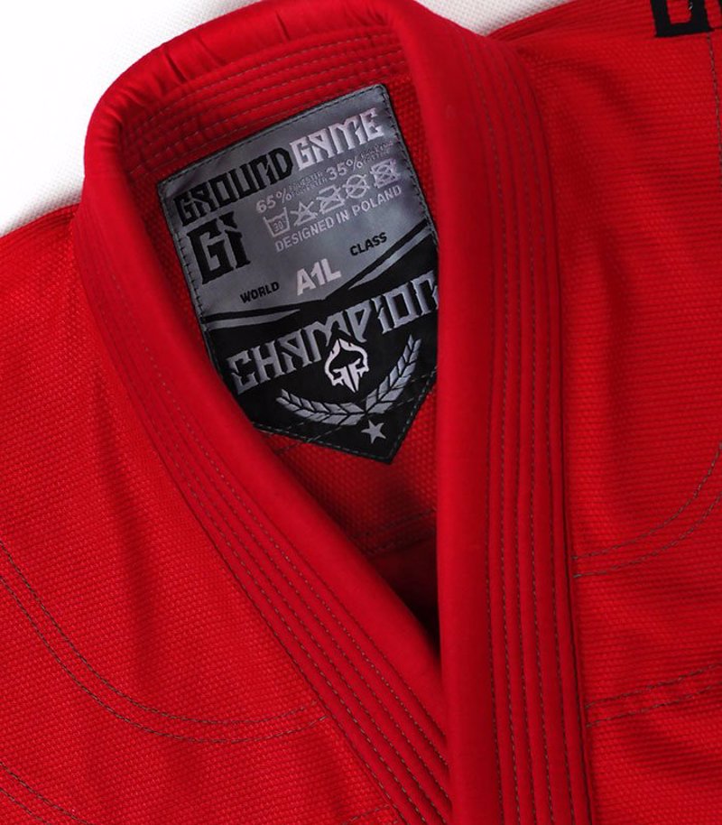 Groundgame Champion 2 BJJ Gi -Red
